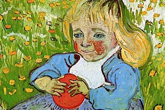 Child with Orange