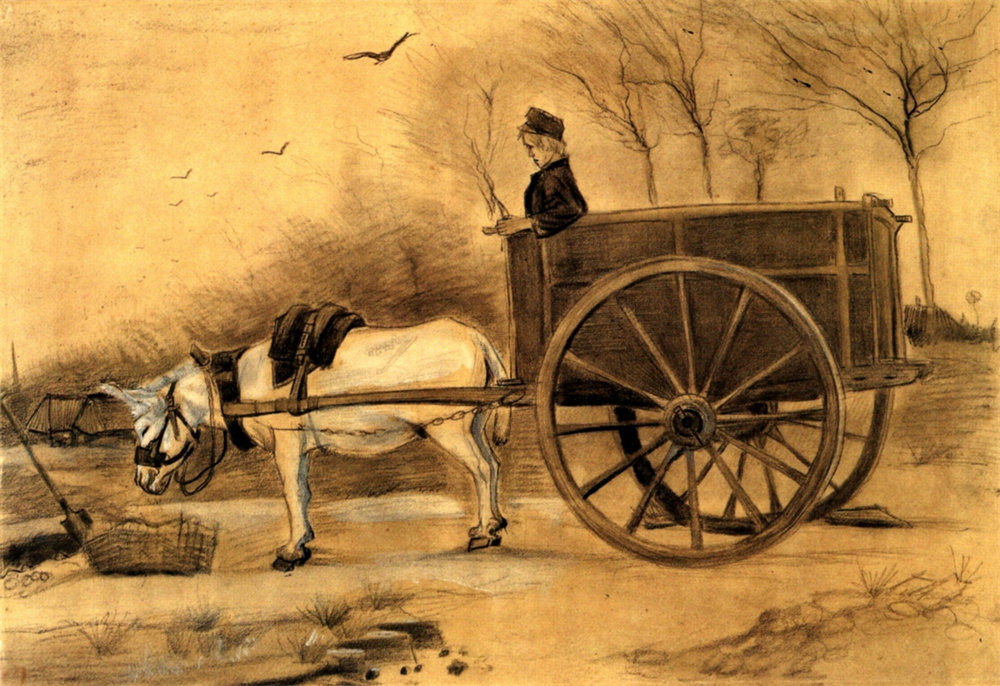 Donkey and Cart 