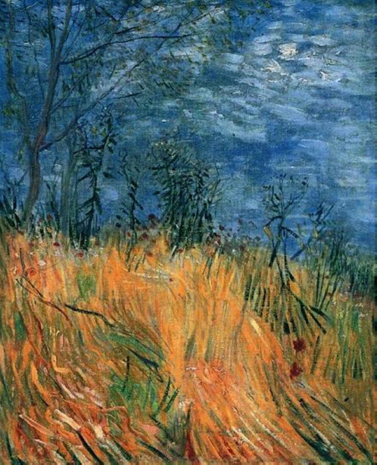 Edge of a Wheatfield with Poppies 