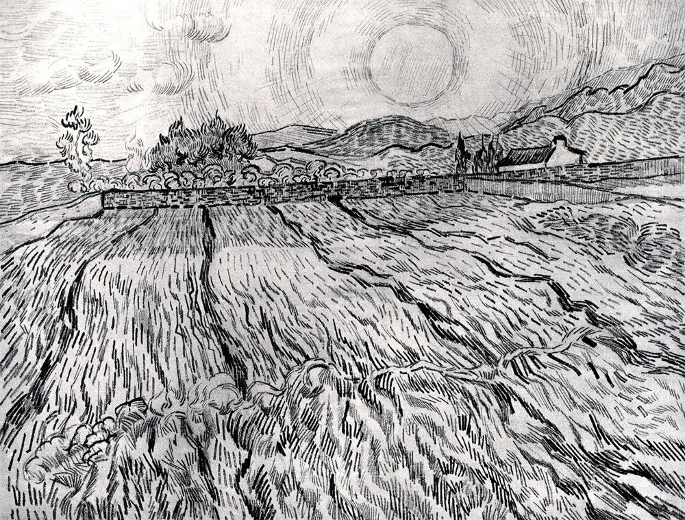 Enclosed Field behind Saint-Paul Hospital 
