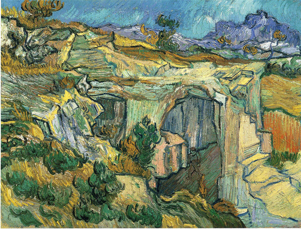 Entrance to a Quarry near Saint Remy 
