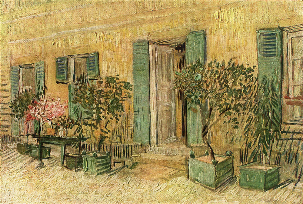 Exterior of a Restaurant at Asnieres 