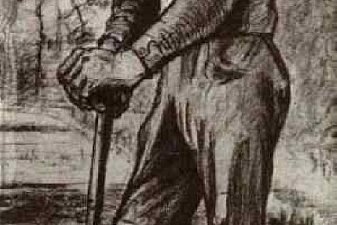 Farmer Leaning on his Spade