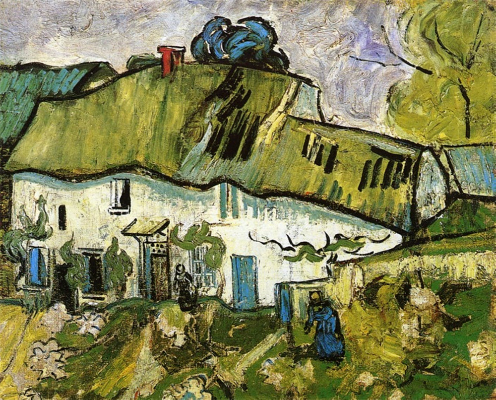 Farmhouse with Two Figures 