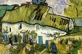 Farmhouse with Two Figures