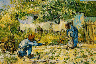 First Steps (after Millet)