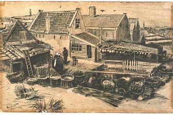 Fish-Drying Barn, Seen From a Height