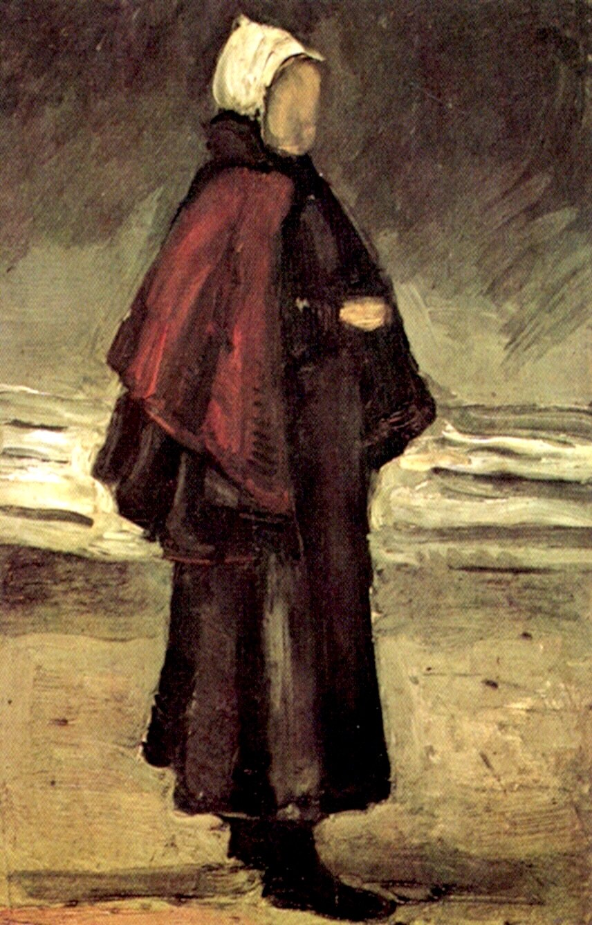 Fisherman‘s Wife on the Beach 
