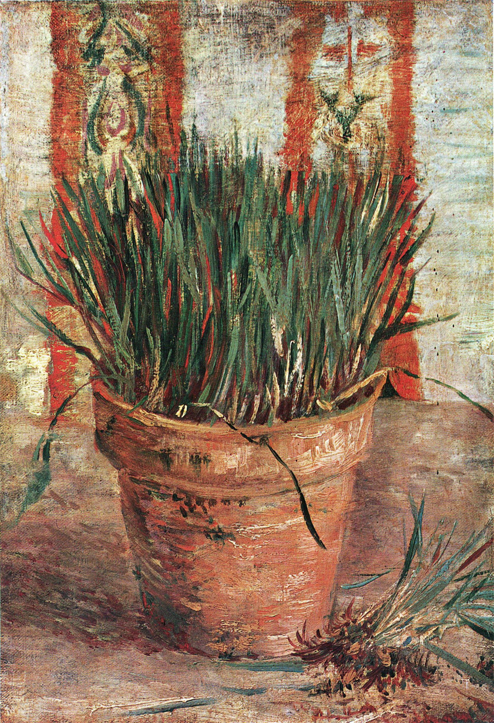Flowerpot with Chives 