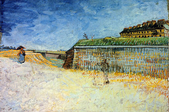 Fortifications of Paris with Houses