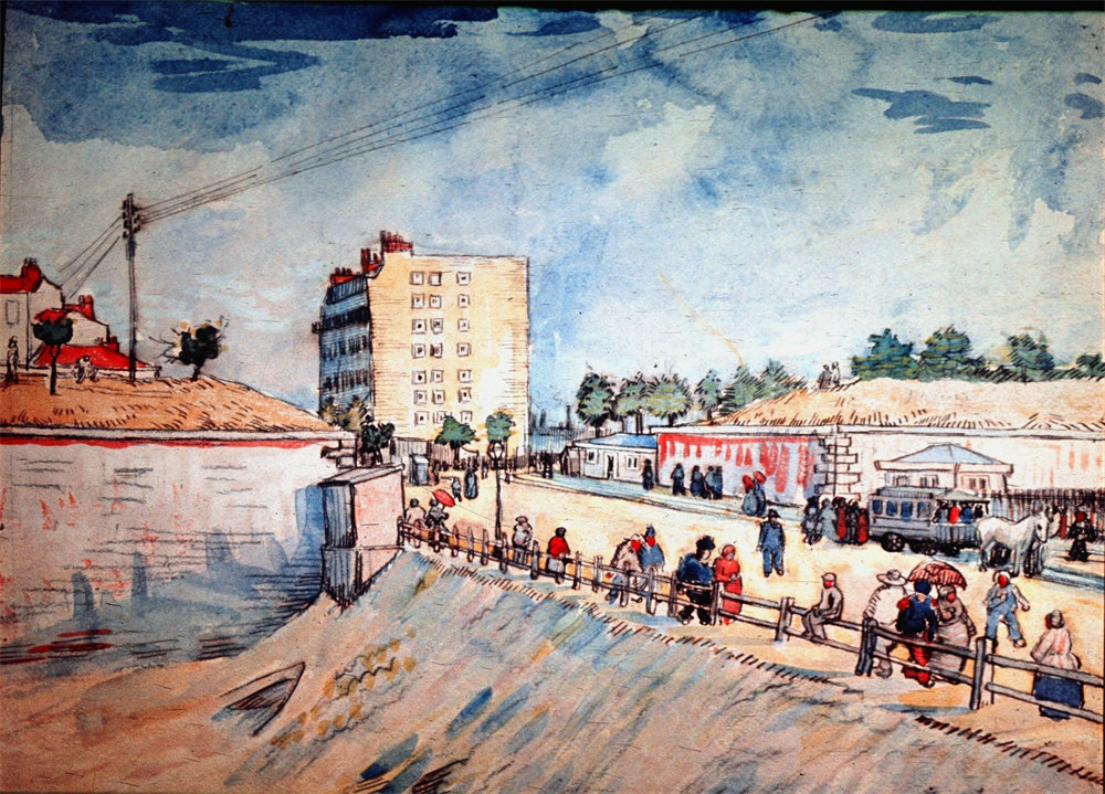 Gate in the Paris Ramparts 
