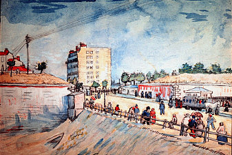 Gate in the Paris Ramparts