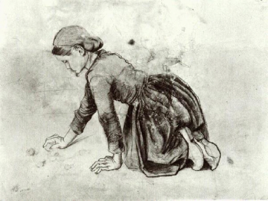Girl Kneeling 
