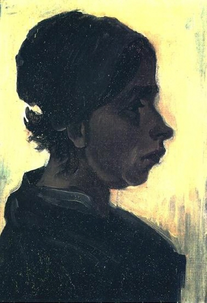 Head of a Peasant Woman with Dark Cap 