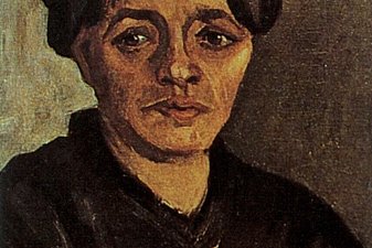 Head of a Peasant Woman with Dark Cap