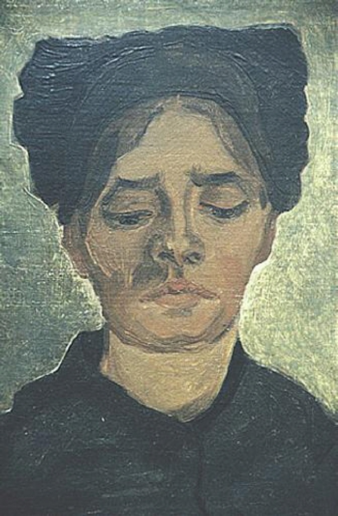 Head of a Peasant Woman with Dark Cap 