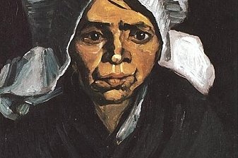 Head of a Peasant Woman with White Cap