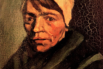 Head of a Peasant Woman with White Cap