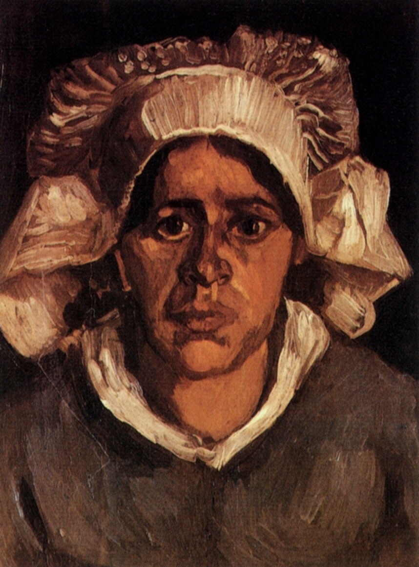 Head of a Peasant Woman with White Cap 