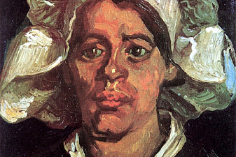 Head of a Peasant Woman with White Cap