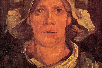 Head of a Peasant Woman with White Cap