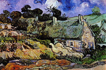 Houses with Thatched Roofs, Cordeville
