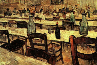 Interior of a Restaurant in Arles