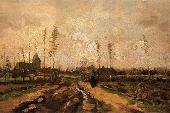 Landscape with a Church and Houses