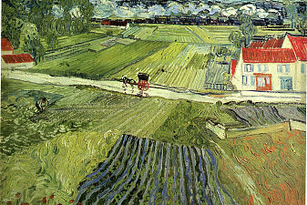 Landscape with Carriage and Train
