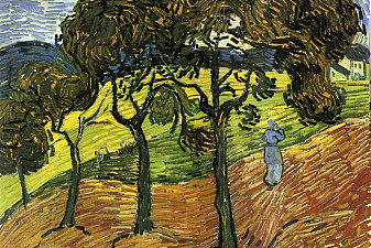 Landscape with Trees and Figures