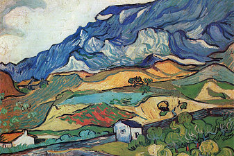 Les Alpilles, Mountain Landscape near South-Reme