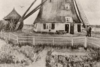 Lower Part of the Windmill De Laakmolen