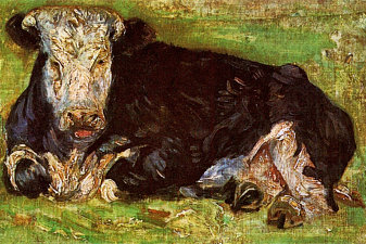 Lying Cow
