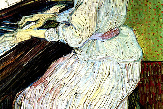 Marguerite Gachet at the Piano