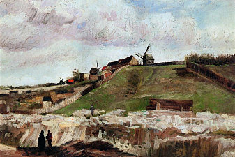 Montmartre the Quarry and  Windmills
