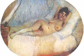 Nude Woman on a Bed