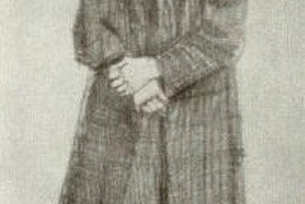 Orphan Man with Top Hat and Hands Crossed