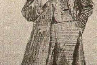 Orphan Man with Top Hat, Holding Cup