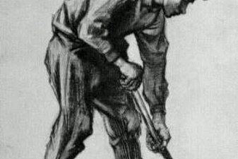 Peasant Boy, Digging