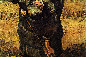 Peasant Woman Digging