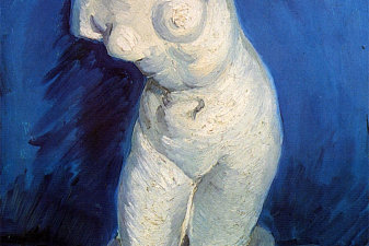 Plaster Statuette of a Female Torso