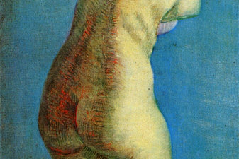 Plaster Statuette of a Female Torso