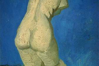 Plaster Statuette of a Female Torso