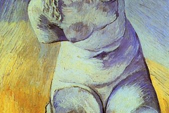 Plaster Statuette of a Female Torso