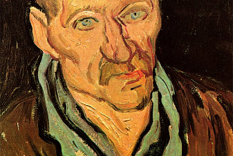 Portrait of a Patient in Saint-Paul Hospital