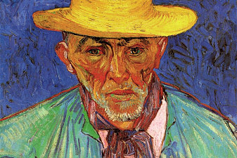Portrait of Patience Escalier, Shepherd in Provence
