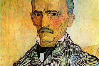 Portrait of Trabuc, an Attendant at Saint-Paul Hospital