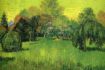 Public Park with Weeping Willow The Poet s Garden I