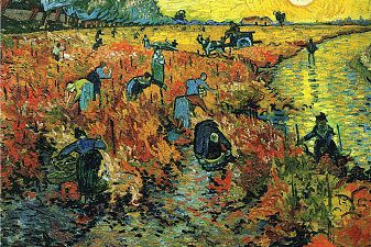 Red Vineyards at Arles