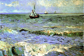 Seascape at Saintes-Maries